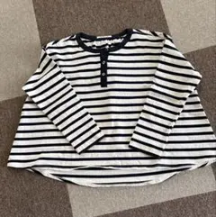 ピュアルセシン　ボーダー Aライン チュニック