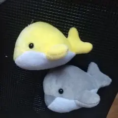 クジラ ぬいぐるみ 2色セット