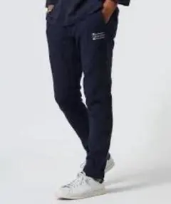 S/ナノユニバース×チャンピオン/コラボ/セットアップ/ネイビー/三連ロゴ