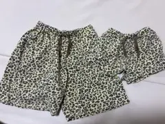 Breeze　ハーフパンツ　ヒョウ柄　140 80 セット