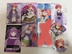 五等分の花嫁 中野二乃 クリアカード 極楽湯 スイパラ