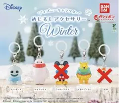 ディズニーキャラクター　めじるしアクセサリーWINTER