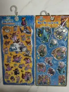 ズートピア　プチドロップステッカー　ウォーターインシール