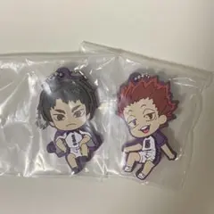 ハイキュー!! でふぉラバ 白鳥沢学園牛島.天童セット