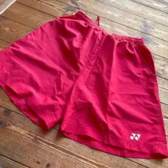 ヨネックス YONEX Oサイズレッド ハーフパンツ