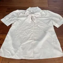 tocco closet ベージュ ぴんくリボン付き半袖シャツふわふわさん専用。
