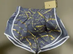 S】ナイキ Tempo ランニング ショートパンツ 総柄 ネイビー ゴールド