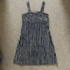 マリメッコ　ストライプ　ワンピース