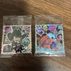 ワンピース シール ミホーク ジンベエ 2枚セット