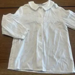 familiar ファミリア　長袖ブラウス白　115 小学校受験