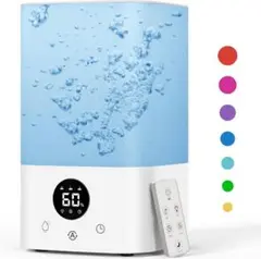 加湿器 大容量 【節電対策&湿度設定&切入タイマー&漏れ防止】 超音波3.5Lのサムネイル