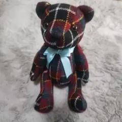 非売品】ハリスツイード✮チェック柄✮テディベア✮2体セットおまけ