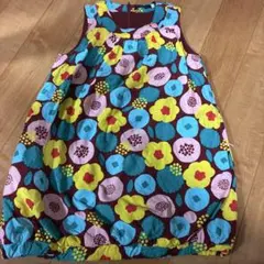 花柄 ノースリーブワンピース 130