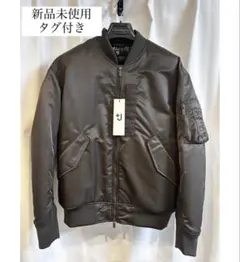 【新品未使用タグ付き】 +J ダウンオーバーサイズMA-1フライトジャケットM