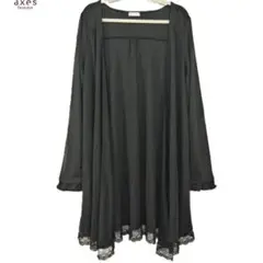 axes femme　ブラック　カーディガン　 Mサイズ