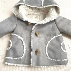 ZARA Baby ムートンコート68cm