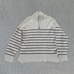 ZARA ストライプニット