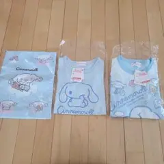 シナモロール 長袖パジャマ、長袖シャツ サイズ130 トートバッグのセット