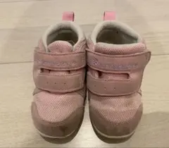12センチ new balance ピンク ベビーシューズ