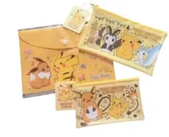 (新品)ポケットモンスター A5クリアポーチセット サンリオ人気商品