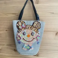 Curly Collection カーリーコレクション　スパンコールハンドバッグ