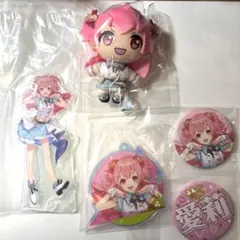桃井愛莉 まとめ売り 色紙 缶バッジ アクリルスタンド ぬい 桃井愛莉 アクスタ 缶バッチ 色紙 グッズ まとめ - メルカリ