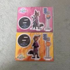 ズートピア アクリルスタンド ニック ジュディ ゲイリー 4点 - メルカリ