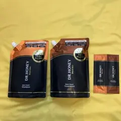 DR.HONEY ブラックビーモイストリペアシャンプー・トリートメントセット