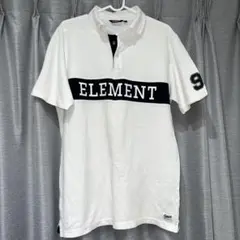 ELEMENT ホワイト ポロシャツ Mサイズのサムネイル
