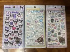 ◆海外製◆Sanrio ボンボンドロップシール3枚セット