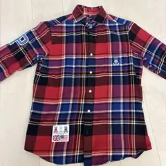 サイコバニーPsycho Bunny ネルシャツ M ②