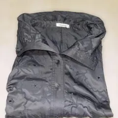 chamois 黒　前あきベスト　ポリエステル100%