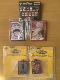 一番くじ ワンピース カードデザインアクリルスタンド ニカとシャンクスおまけ付き