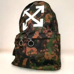 ✨美品 off-white オフホワイト Backpack バックパック カモのサムネイル