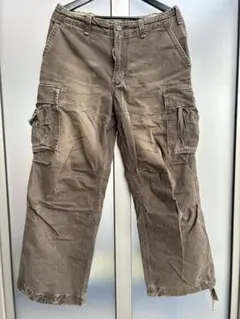 abercrombie&fitch カーゴパンツ コットン100% W30