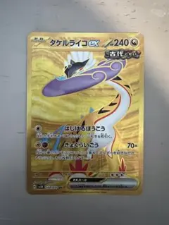 タケルライコex UR 1枚