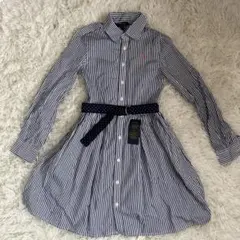 Polo Ralph Lauren ストライプ シャツワンピース