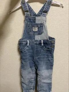 デニムブルー オーバーオール