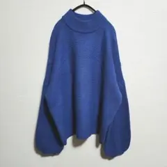 w closet タートルネック オーバーサイズ ニット セーター F ゆったり