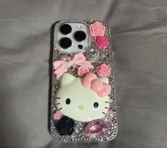 ハローキティ ソフトケース　キラキラ　iPhone15Proのサムネイル