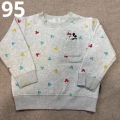 ミッキーマウス　トレーナー　男の子　サイズ95