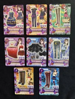 ㉙アイカツカード　スパイシーアゲハ　他　紫吹蘭　星宮りんご