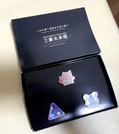 三菱未来館 ピンバッチ 【非売品】 2個セット 三菱未来館 ピンバッジセット - メルカリ