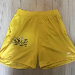 PICK UP PLAYGROUND イエロー ショートパンツ