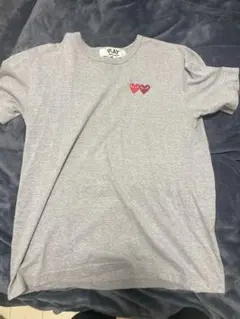 PLAY COMME des GARÇONS グレー Tシャツ XL