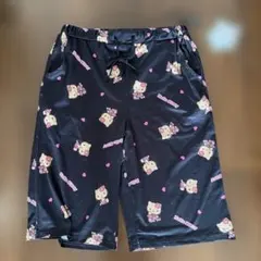 Hello Kitty ハーフパンツ ルームウェア 黒のサムネイル