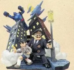 【未使用・未組立品】タイムスリップグリコ 鉄人28号編／09.夜霧の摩天楼