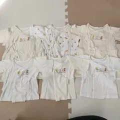 新生児 長肌着 短肌着 50～60 6点セット