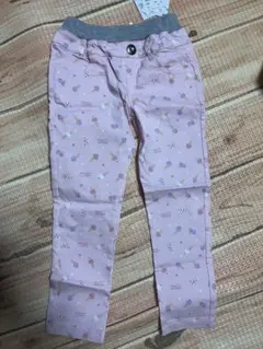 新品未使用　アイスクリーム柄 ピンクパンツ 110サイズ