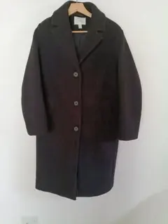 H&M　コート　ブラック